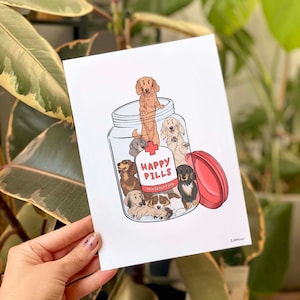 Happy Pills - A5 Print