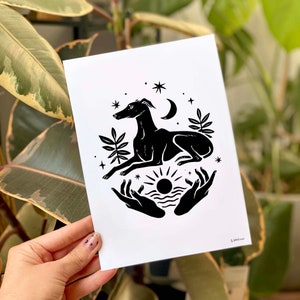 Pat Your Dog - A5 Print