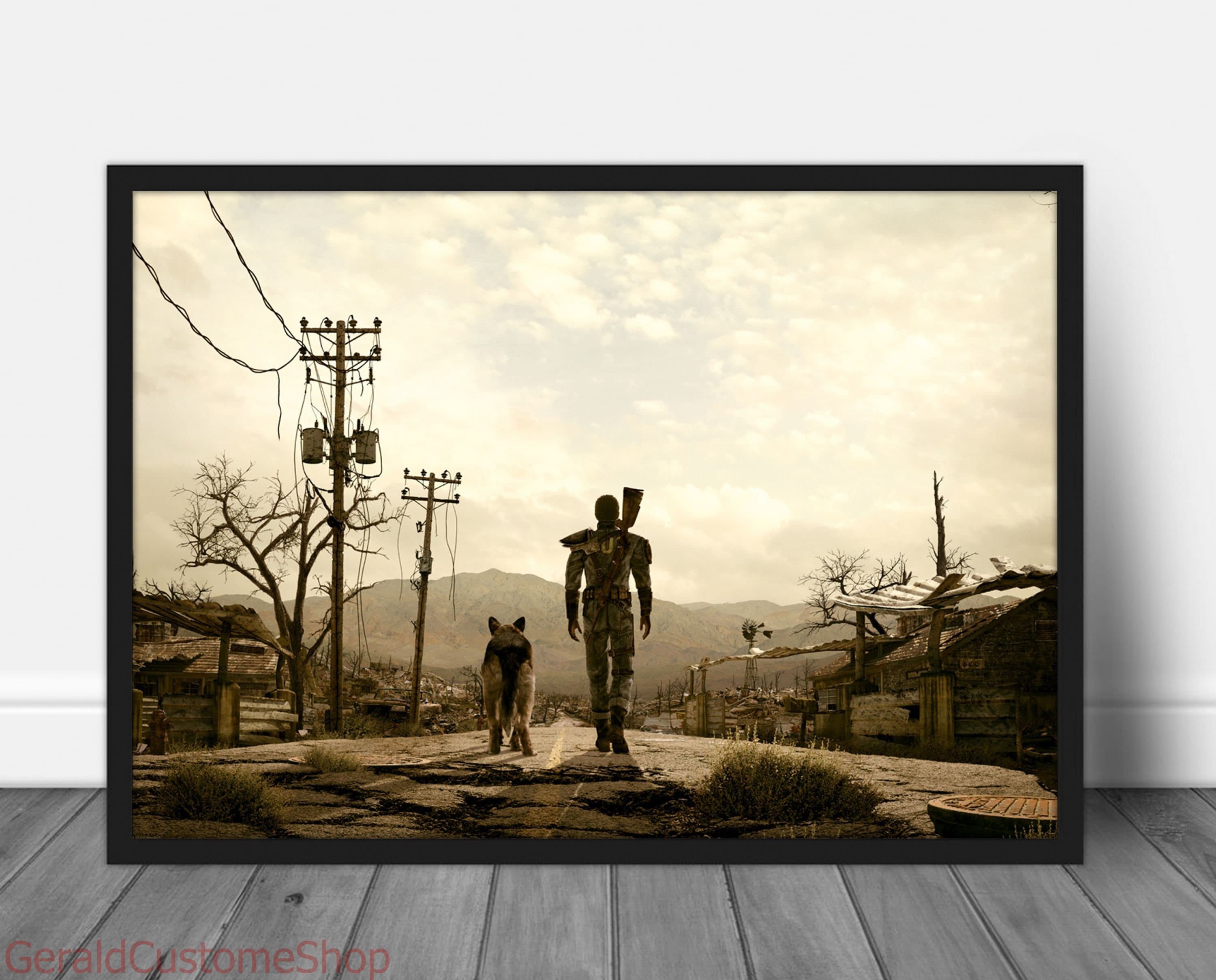 Fallout 3 Lone Wanderer Dogmeat Fleece Blanket by Matilda Mark - Fine Art  America