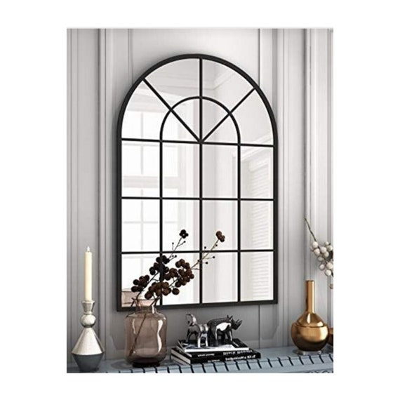 Charcoal black mother of pearl vintage antique mirror frames for