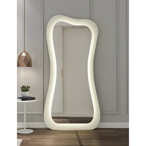 Led Floor Length Mirror Full Length Unique Mirror Full - Etsy