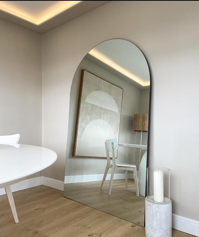 Oversize Full Length Mirror Floor Mirror Large Mirror Etsy