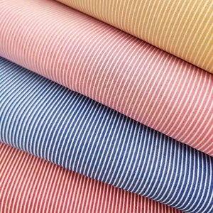 Tissus Jeans à Rayures Multicolore Stretch Tissu d'Habillement pour Sacs et Tapisserie d'Intérieur image 5