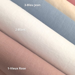 Oeko-Tex Natural Stone Washed Linen 8 Colors image 2