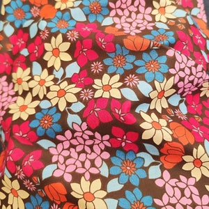 Tissus Cotons Enduit Fleuris et Unis Pour Sacs Linge de Maison Ameublement Charlottes Alimentaires Trousses image 5