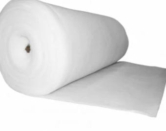 Wadding 100g/m2 Width 160cm White For Stuffing Cushions, Sleeping Bags, Bags and other Sewing Projects