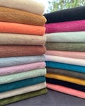 Oeko-Tex certified bamboo micro-terry fabric in 22 colors for makeup remover wipes, bibs, bath capes, bathrobes and towels product logo
