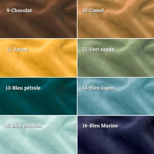 Smooth Polar Minky Fabrics 16 Colors Oeko-Tex Soft and Fluffy for Children's Comforters, Blankets and Teddy Bears image 3