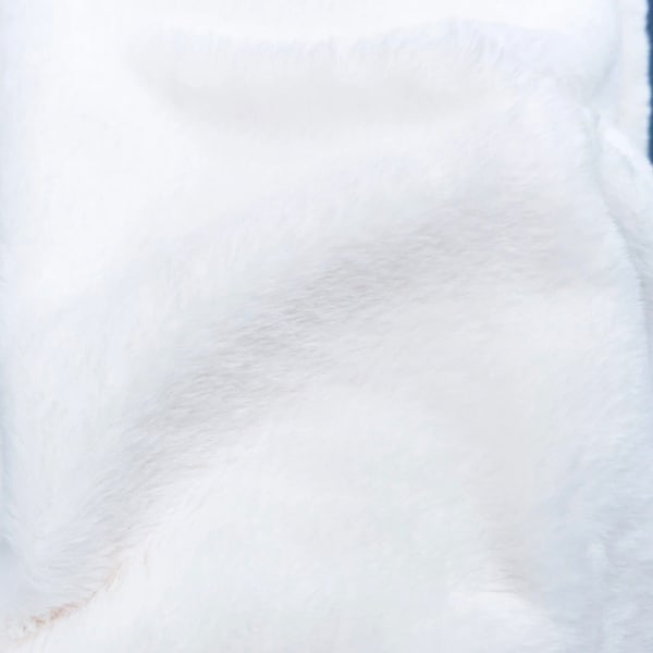 Faux Fur Fabric Imitation Rabbit White Soft Warm Fabric For Cocooning Creation Plaids Blankets Jackets Linings