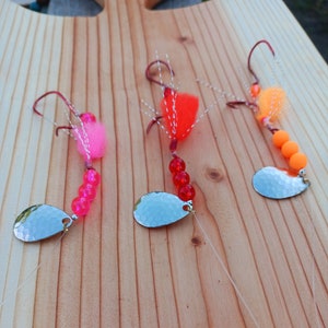 Chinook / Coho Roe Bug Spinner Fishing Lure