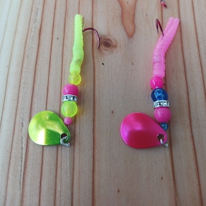 Micro Worm Spinner Fishing Lure