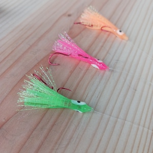 Flash Micro Hoochie Fishing Lures