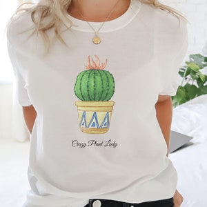 Crazy Plant Lady T Shirt Tuinieren TShirt Gift Toewijzing T Shirt Gift Plant T Shirt