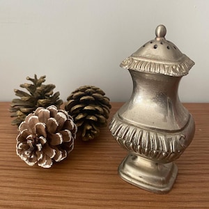 Vintage English Stamped Grenadier Silver Plated Sugar Shaker, Vintage Kitchenware /Dinnerware, Salt & Pepper Shaker, Antique Spice Shaker