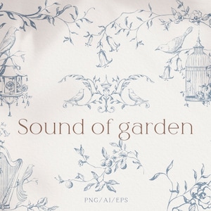 Fine art bruiloft, Birds_flowers_garden, elegante handgetekende tak, bloemenkrans, bruiloftuitnodigingslijst, png_vector, directe download