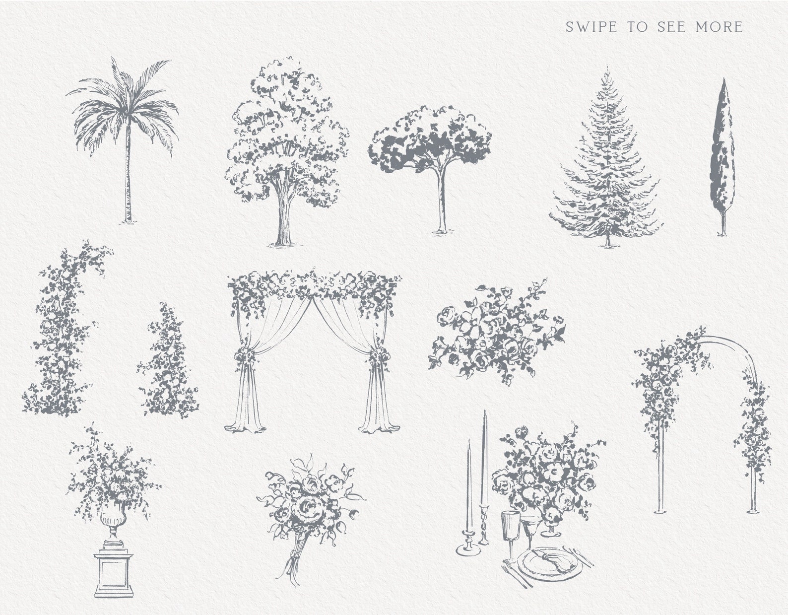 wedding-map-creator-wedding-day-items-line-art-icon-logo-vector