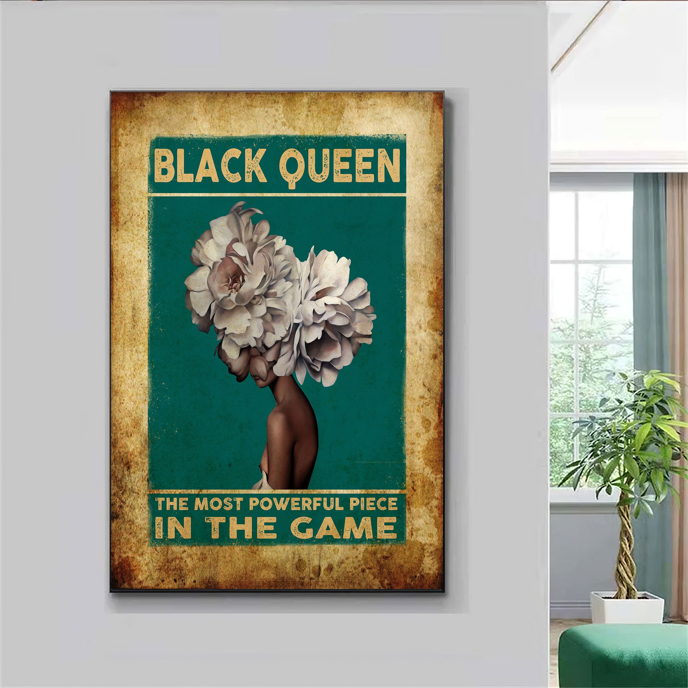 Black Queen the Most Powerful Piece in T Graphic by TrendyCreative