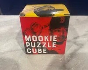 Mookie Betts Boston Red Sox Puzzle Cube Fenway Park Citgo