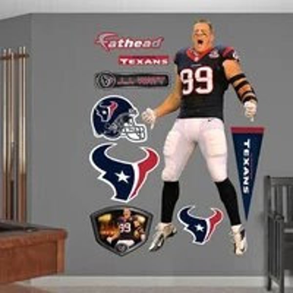 Fathead 12-21093 Wall Decal, J.J. Watt Entrance Houston Texans New