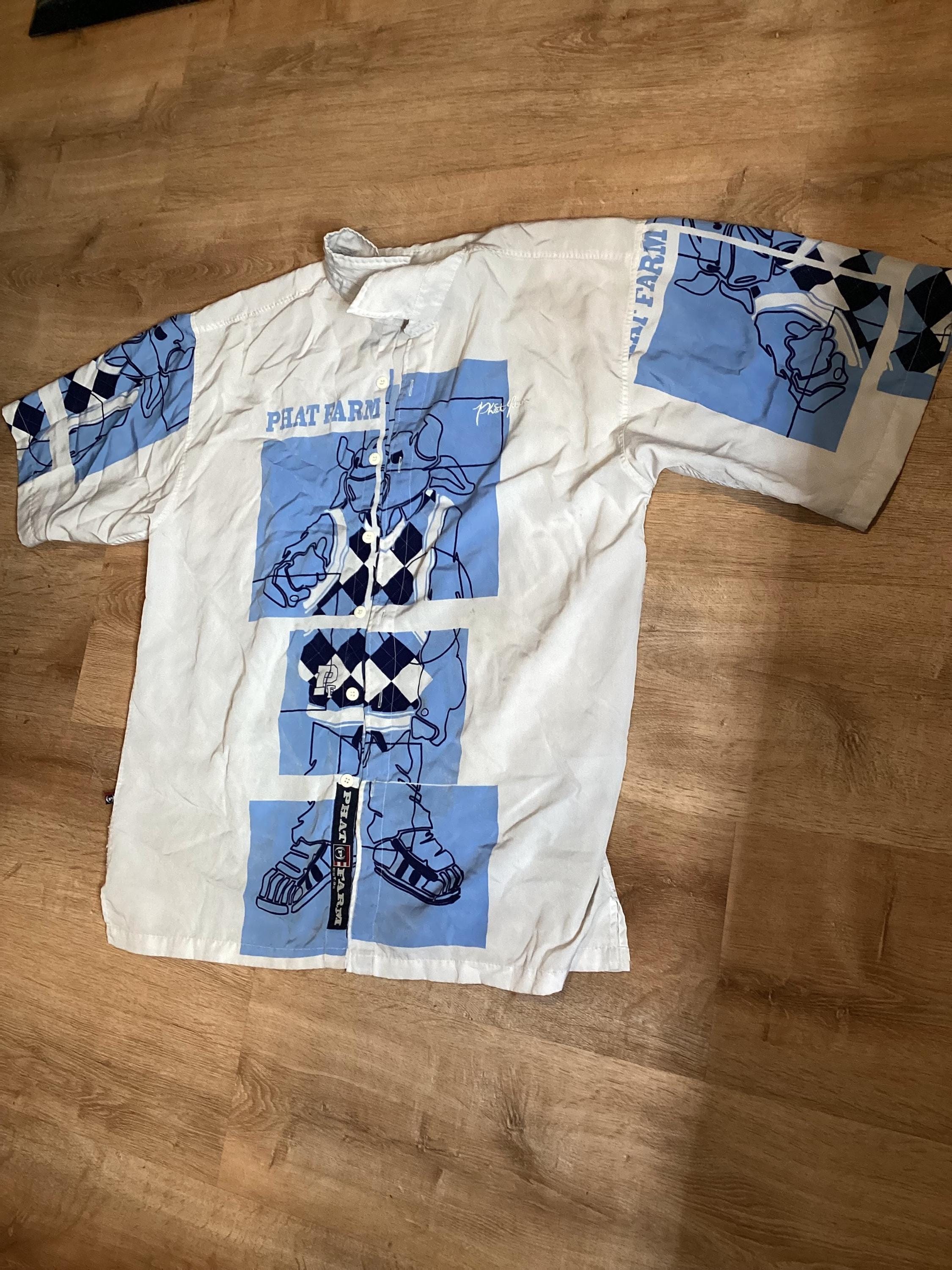 phat farm 92 セットアップ コットン ベースボール hiphop トップス