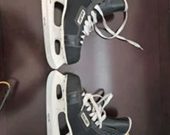 Bauer Professional Black Hockey Skates Size 11 D