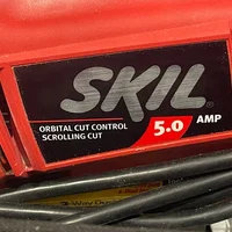 SKIL Orbital Cut Scrolling Saw Jigsaw 4490 With Carry Case Etsy