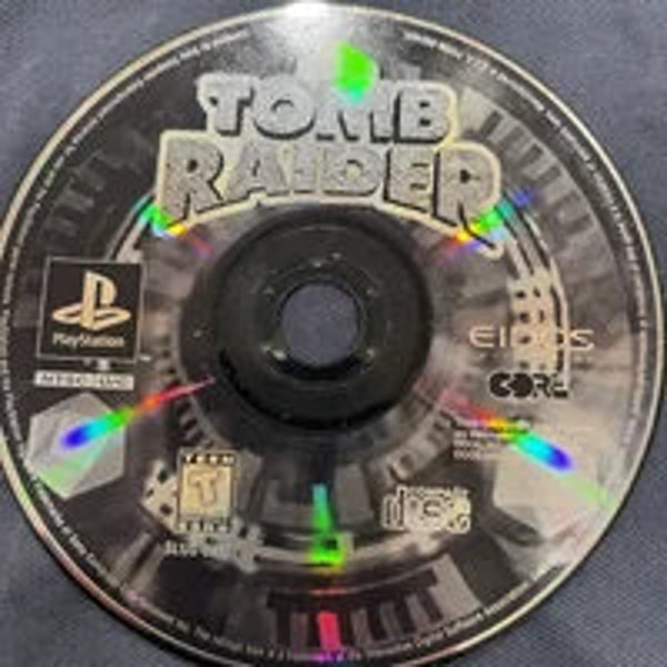 Tomb Raider For Sony PlayStation 1 PS1 Video Game Rated T for Teen CD - No case