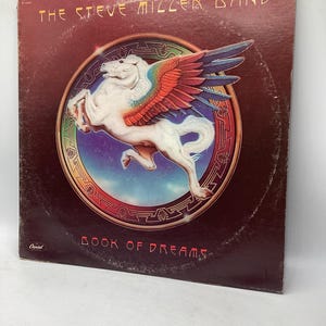 "The Steve Miller Band ""Buch der Träume"" - ""Cap bezogen"" Schallplatte."