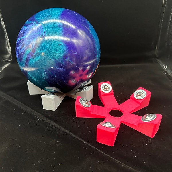 Bowling Ball Spinner - Rotating Cup - Ball Holder