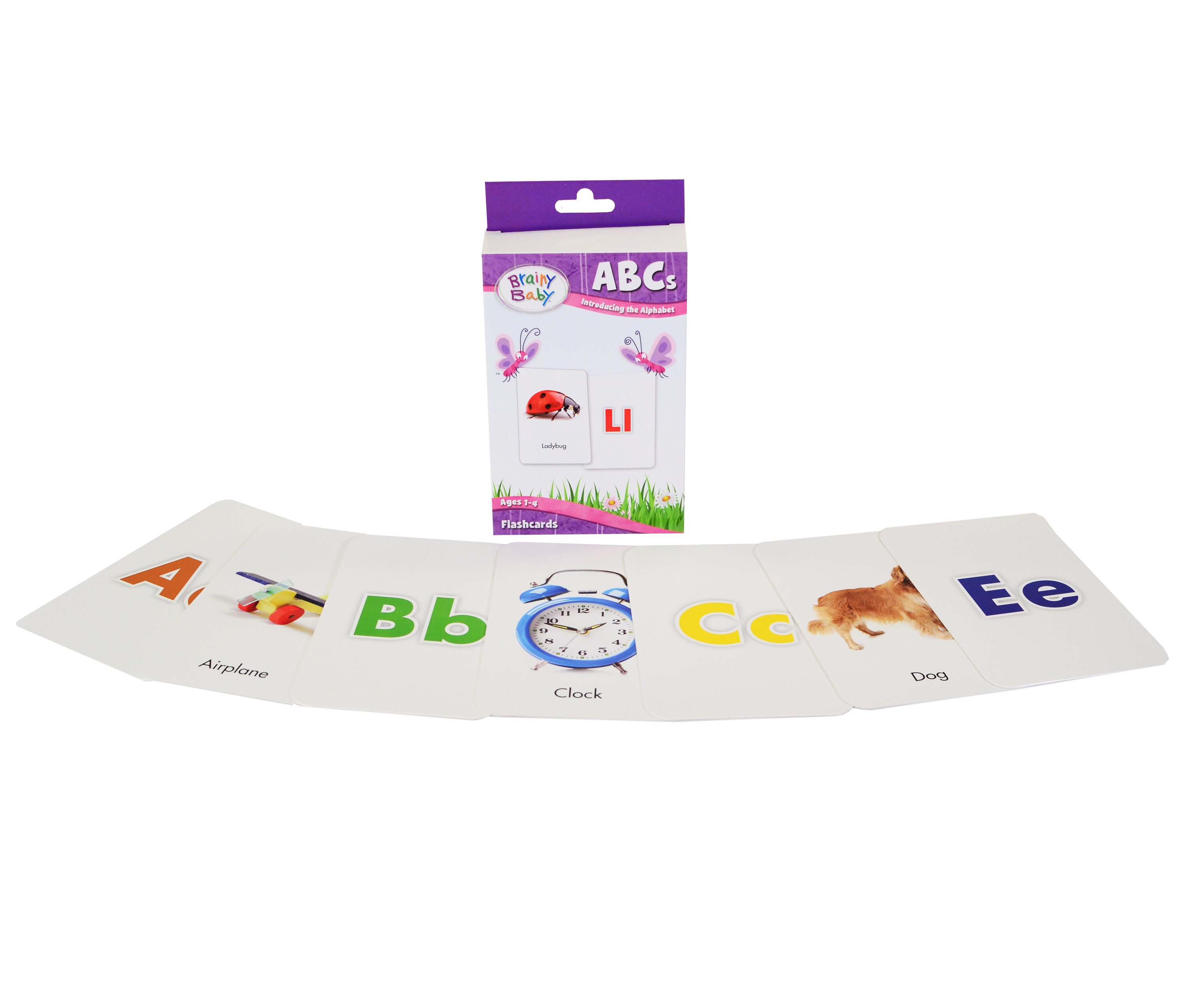 Brainy Baby® Abcs DVD, Board Book & Flashcards Set of 3