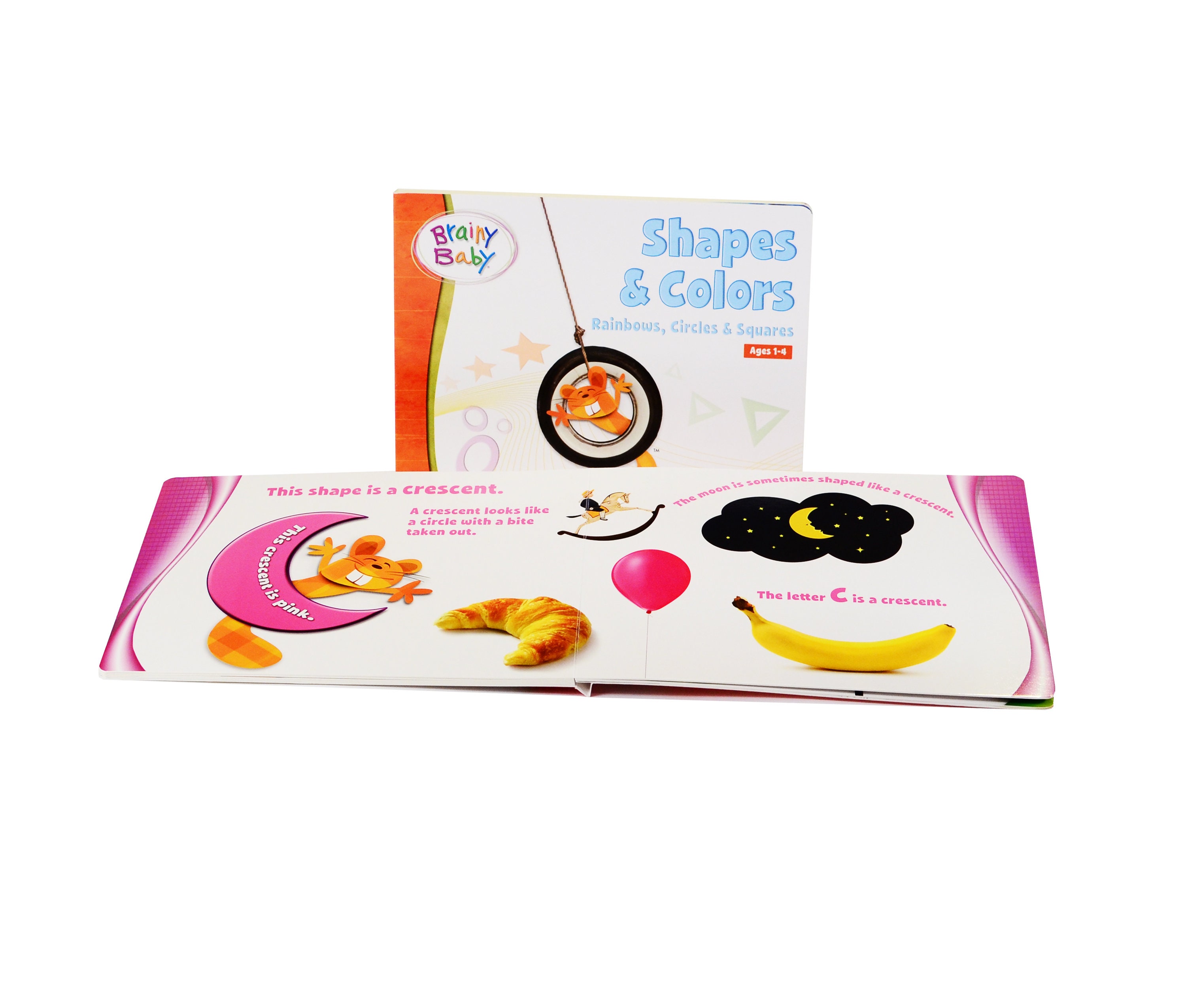 Brainy Baby Shapes and Colors DVD Book and Flashcards Etsy Nederland