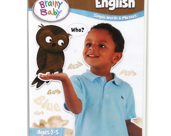 Brainy Baby® DVD English Simple Words Phrases