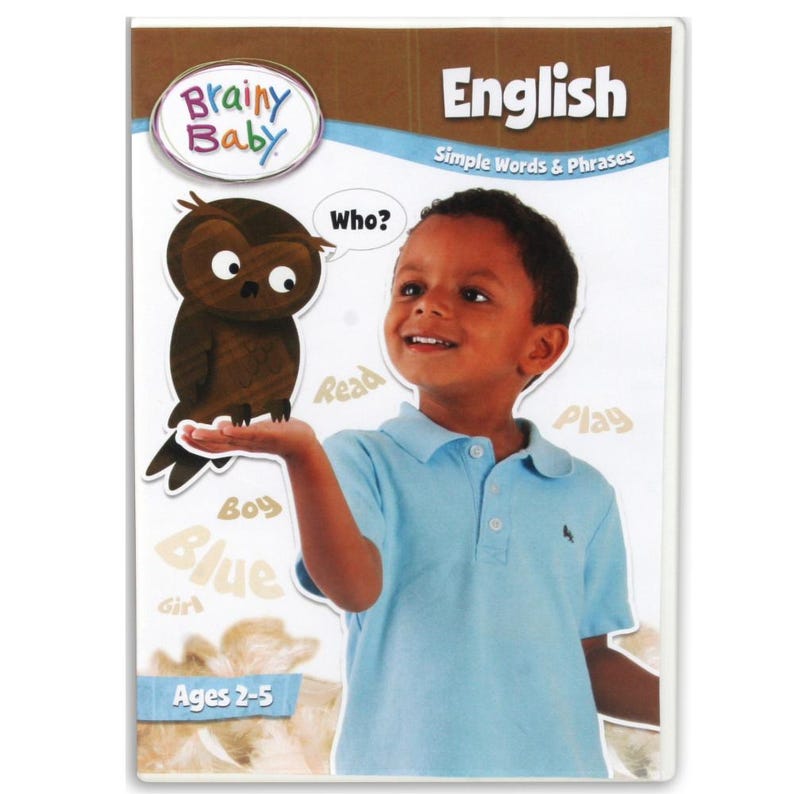 Brainy Baby® DVD : English Simple Words & Phrases - Etsy