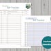 Digital Planner Personal Finance Monthly Bill Tracker, All Fields ...
