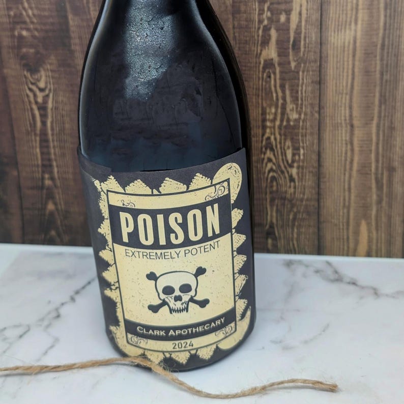 Featured image showing DIY Spooky Halloween Party Host Wine Bottles