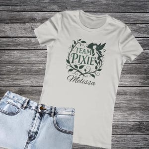 Personalized Team Pixie Shirt: Mischievous Fairy Birthday Party Tee