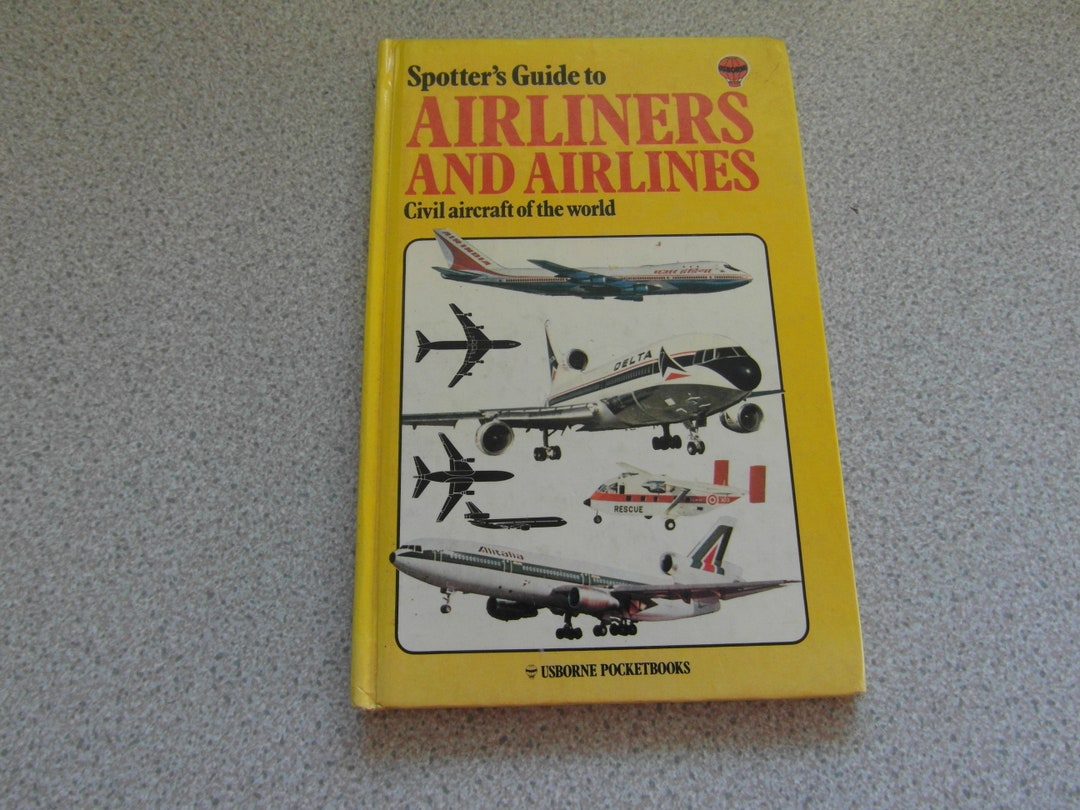 Spotters Guide to Airliners & Airlines Alan Wright Usborne Pocketbooks ...