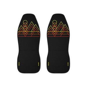 Toyota Truck Seat Covers: Polyester, Spill Protection - Set of 2
