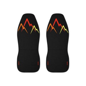 Mountain Vibes Car Seat Covers-Toyota Accessories-Set of 2-FREE SHIPPING