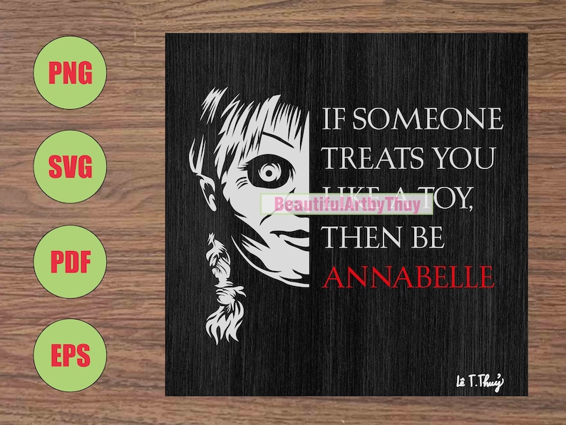 If Someone Treats You Like A Toy Be Annabelle