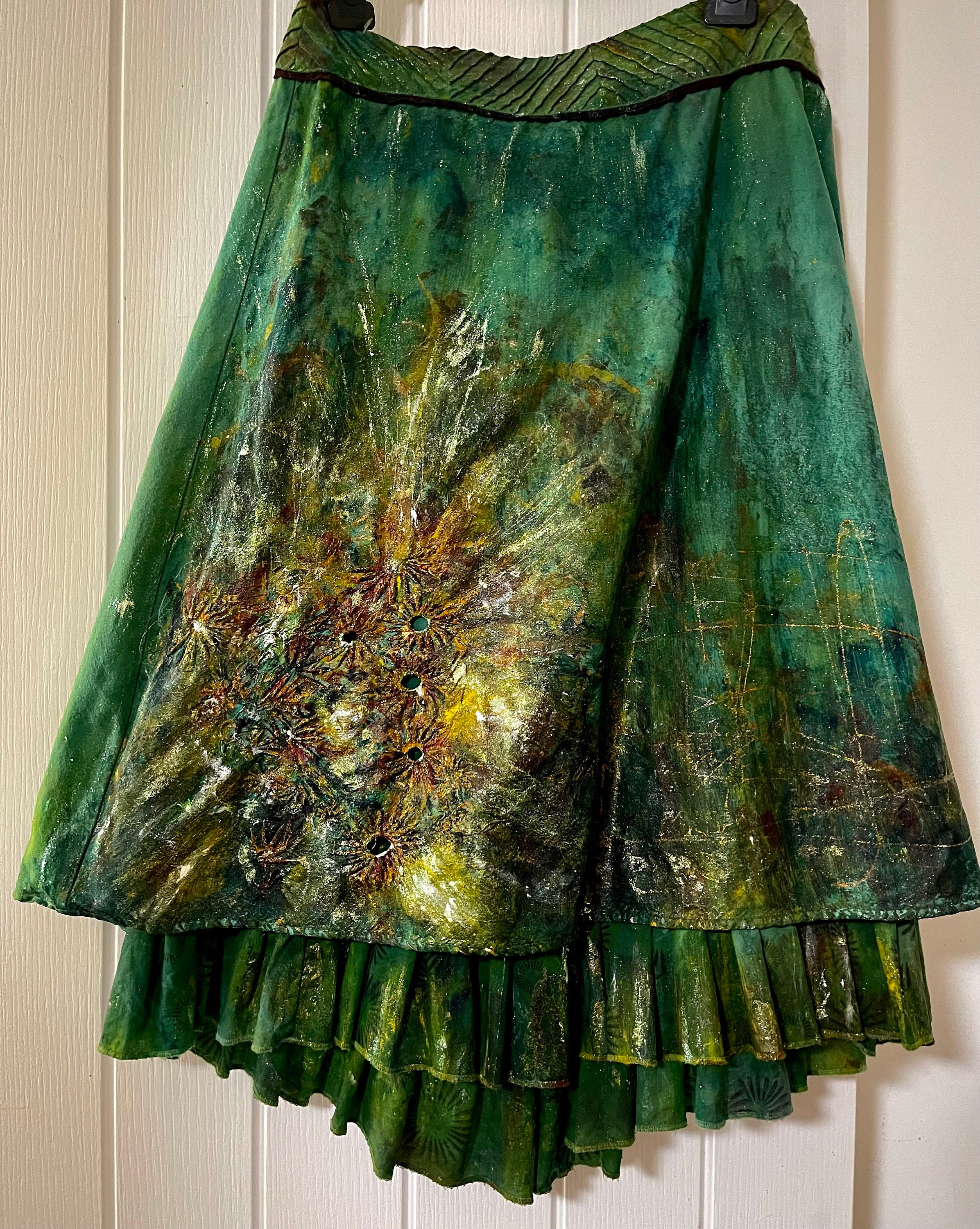 Abstract Paint Women's Skirt main image 1