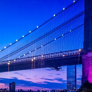 Brooklyn Bridge New York City skyline canvas wall art |Brooklyn|New York|Skyline|Wall art|Canvas print|Sunset|Brooklyn Bridge
