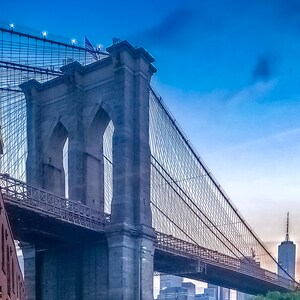 Brooklyn Bridge New York City skyline canvas wall art |Brooklyn|New York|Skyline|Wall art|Canvas print|Sunset|Brooklyn Bridge