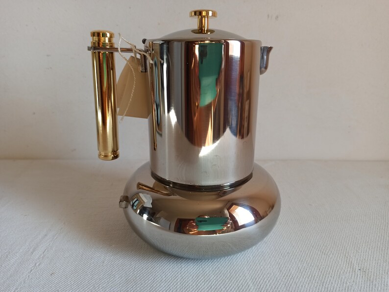 Lavazza Principessa Italian Stovetop Moka Pot 1980s Vintage Etsy