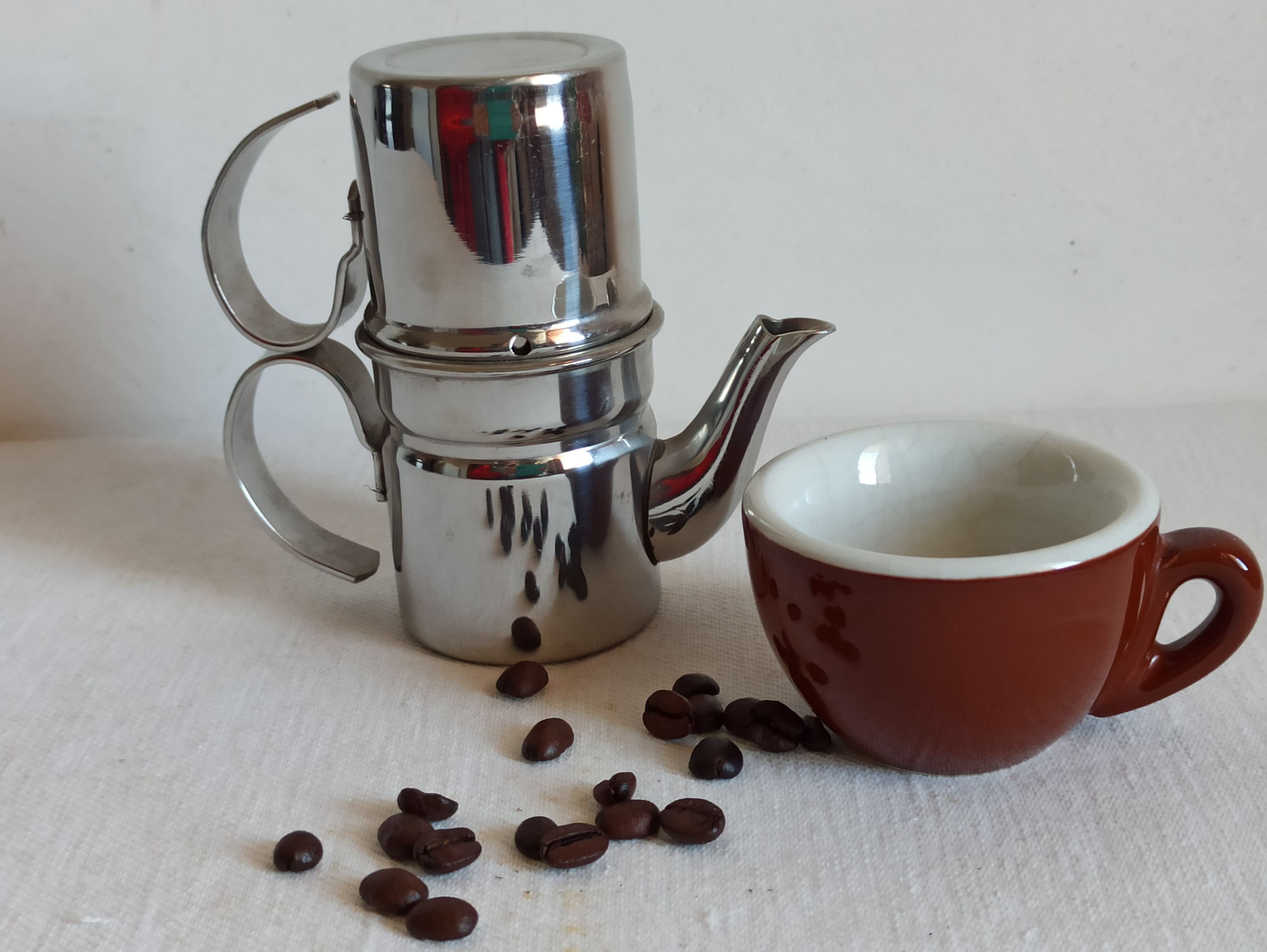 Neapolitan flip cheap coffee pot