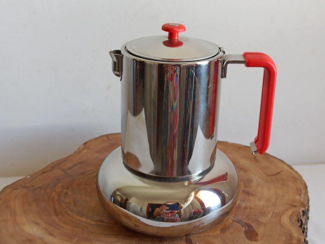 Lavazza Principessa Italian Stovetop Moka Pot 1980s Vintage Etsy