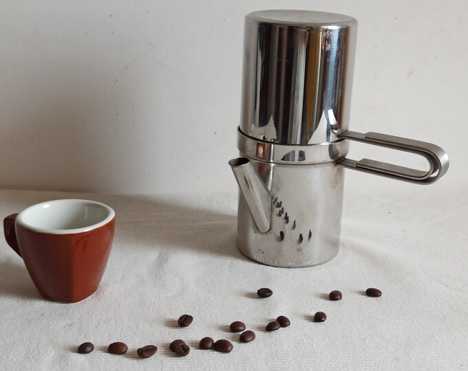 Stella, Napoletana, Flipover Coffee Pot, Designer Espresso Maker, Late