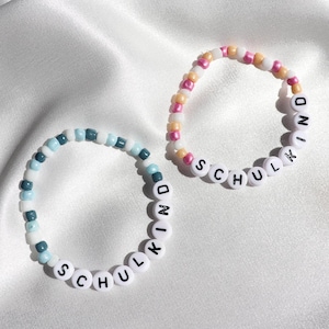 Schoolchild bracelet, school enrollment, school gift idea, 1st grade, gift for school enrollment