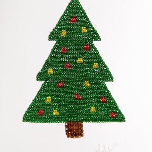 Kit de perlage de carte de Noël pour débutant, bricolage