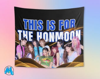 TWICE "This Is For The Honmoon" Concert Banner | Kpop Tour Wall Tapestry | ONCE Gift Ideas
